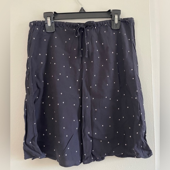 Madewell Drawstring Mini Slip Skirt Night Stars - Picture 2 of 4